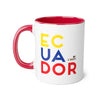 Ecuador Colors Coffee Mug, 11oz