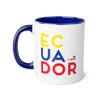 Ecuador Colors Coffee Mug, 11oz