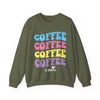 Coffee, Coffee, Coffee - Unisex Crewneck Sweatshirt
