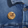 Z Beans Logo Pin Back Button