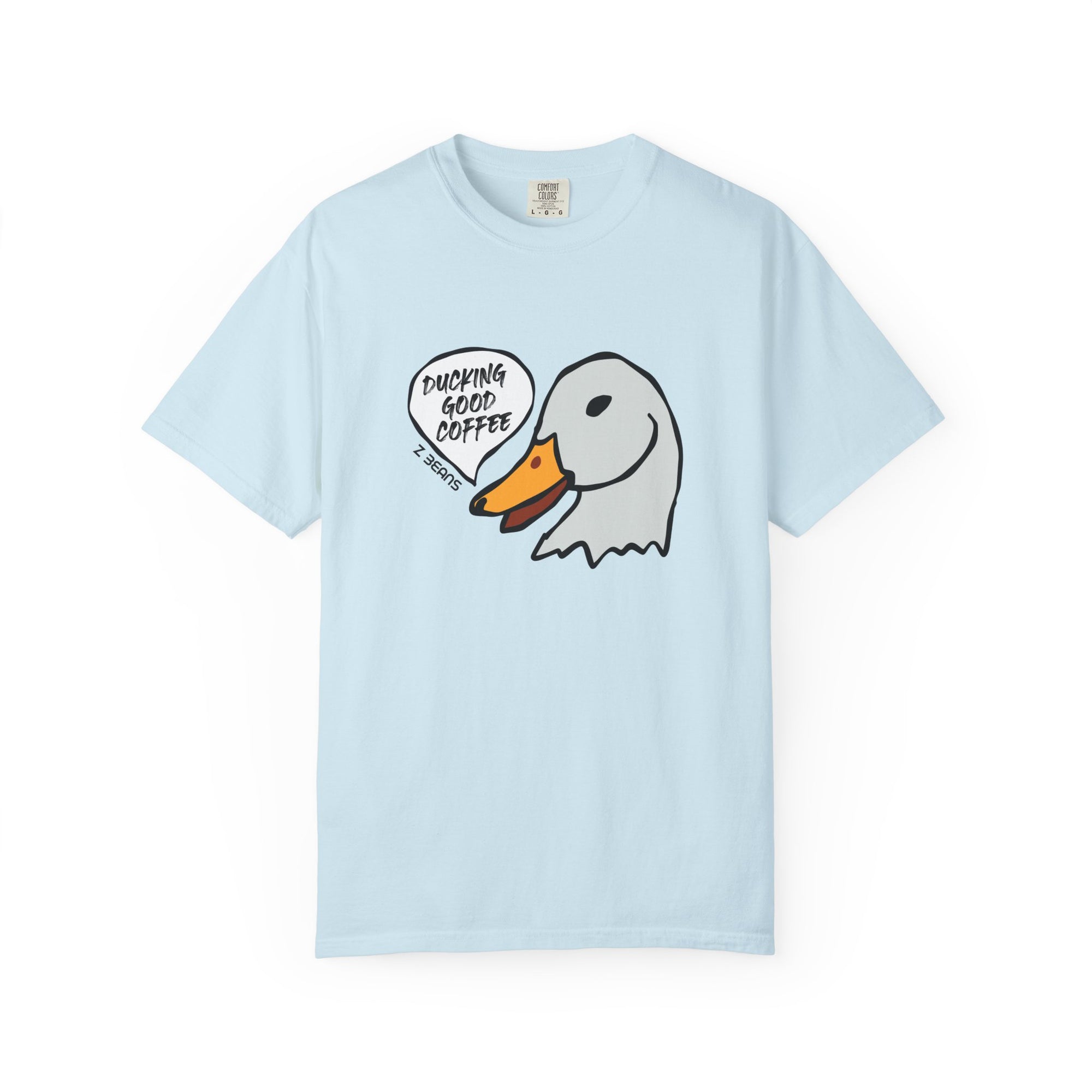 Ducking Good Coffee Comfort Colors Tee