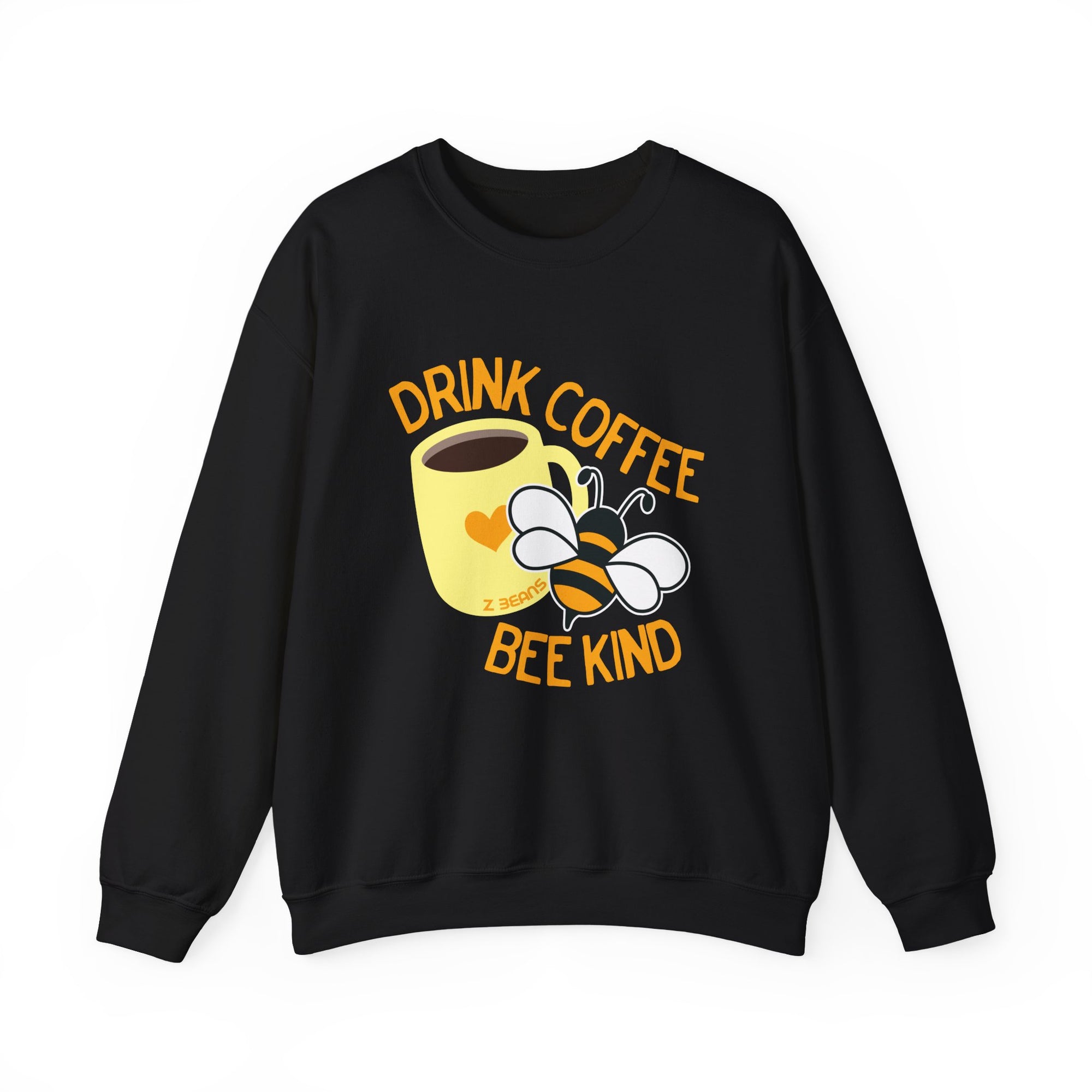 Drink Coffee, Bee Kind Crewneck Sweatshirt
