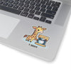 Giraffe Barista Sticker