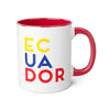 Ecuador Colors Coffee Mug, 11oz