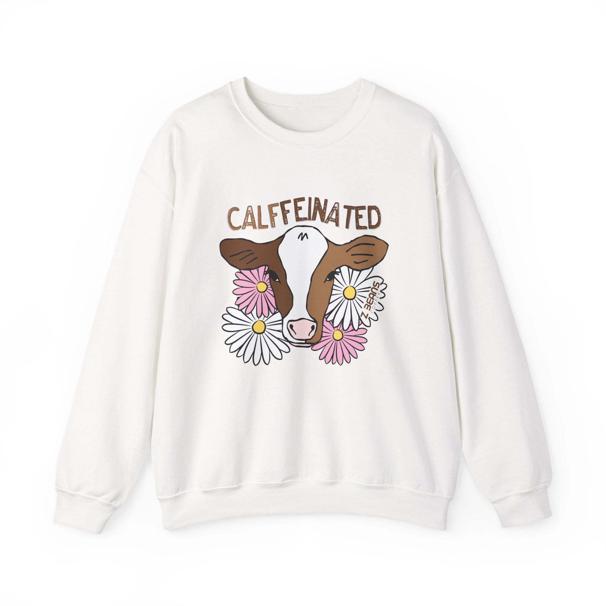 Calffeinated Z Beans Crewneck Sweatshirt