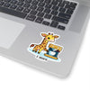 Giraffe Barista Sticker