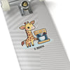 Giraffe Barista Sticker
