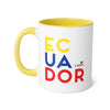 Ecuador Colors Coffee Mug, 11oz