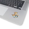 Giraffe Barista Sticker