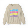 Coffee, Coffee, Coffee - Unisex Crewneck Sweatshirt