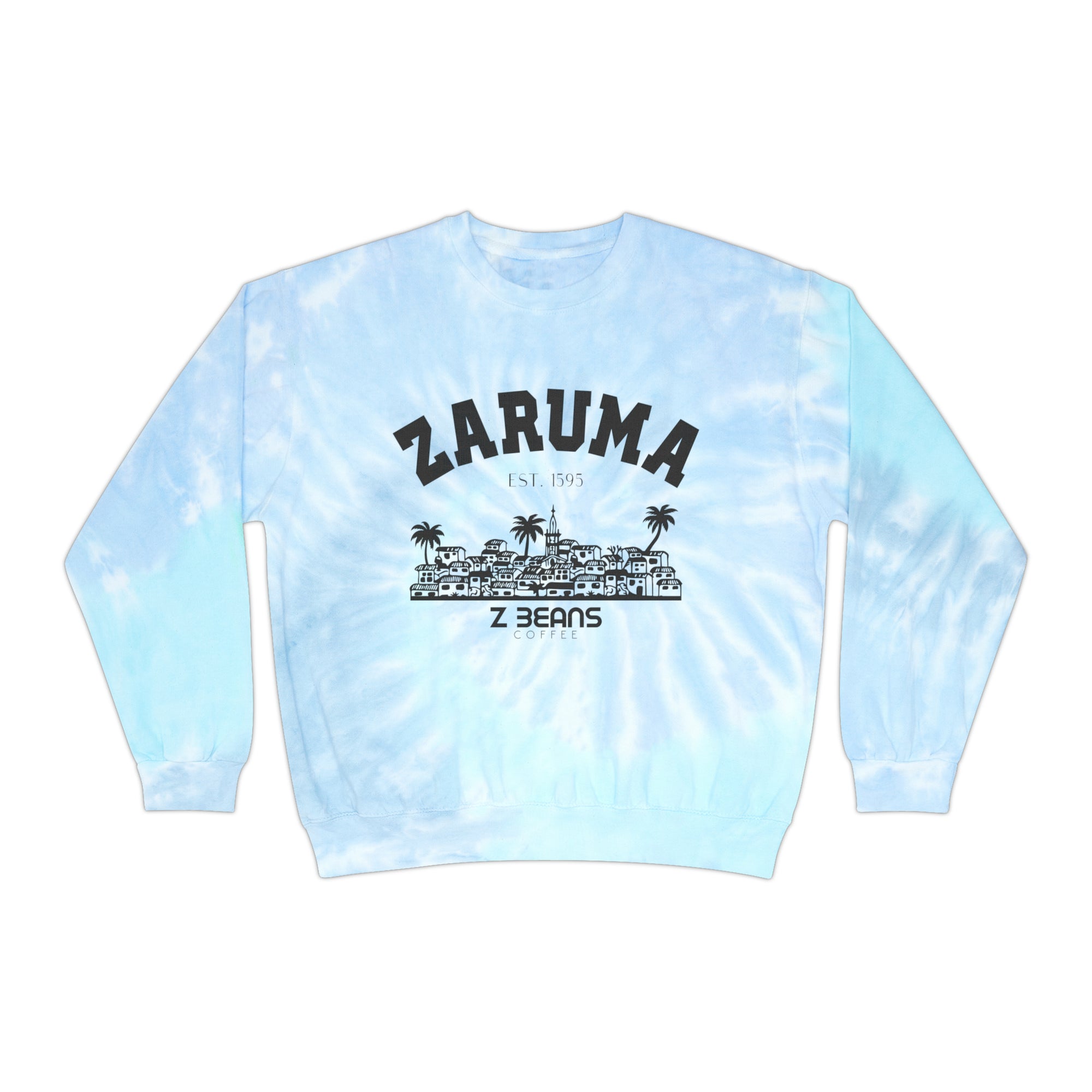 Zaruma Z Beans - Unisex Tie-Dye Sweatshirt