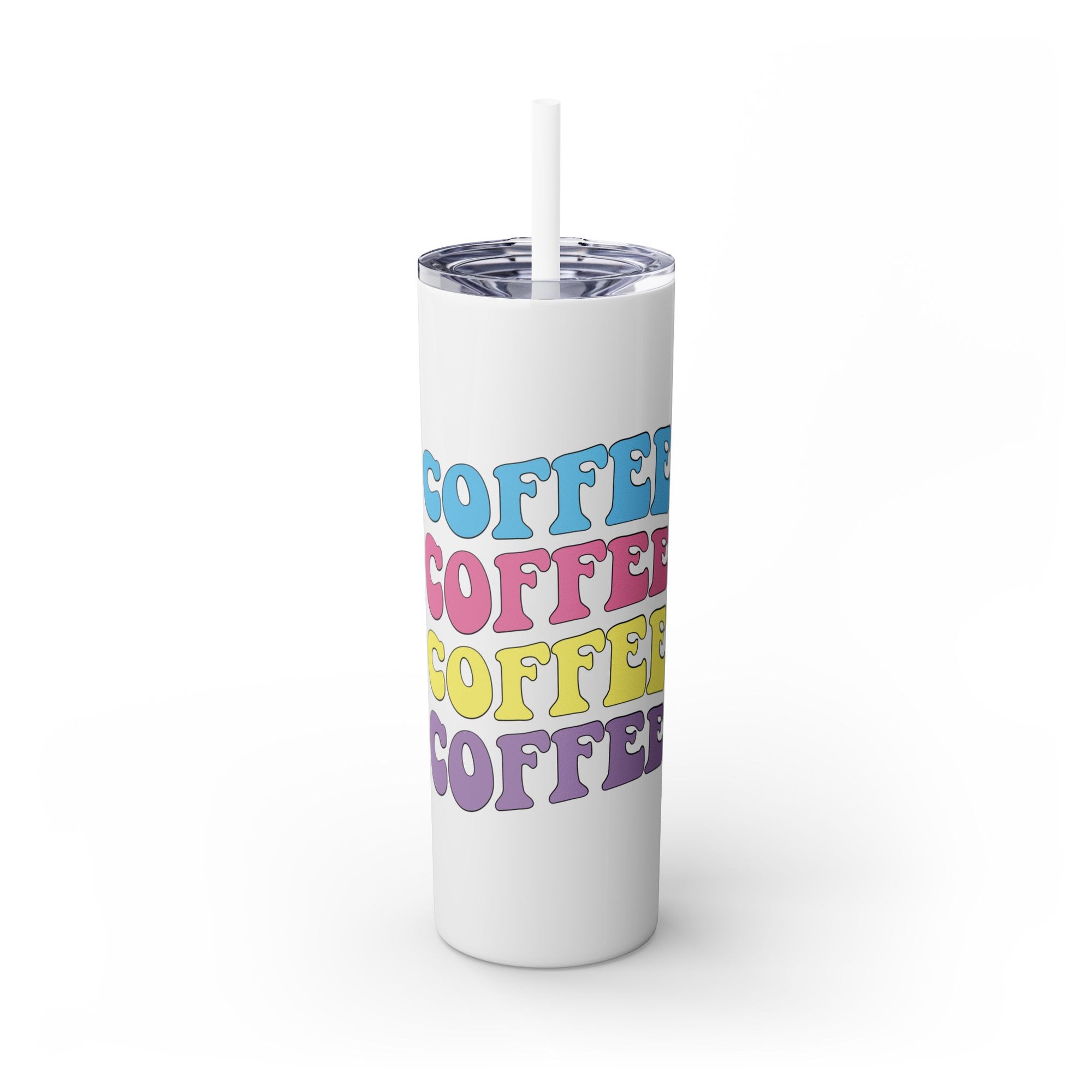 Coffee, Coffee, Coffee - Z Beans Skinny Tumbler, 20oz