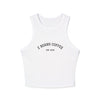 Z Beans Micro Rib Racer Tank Top