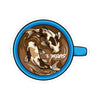 Cup of "Koi-ffee" Sticker