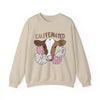 Calffeinated Z Beans Crewneck Sweatshirt