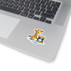 Giraffe Barista Sticker