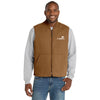 Z Beans Embroidered Duck Cloth Vest