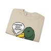 Ducking Good Z Beans Coffee Crewneck Sweatshirt