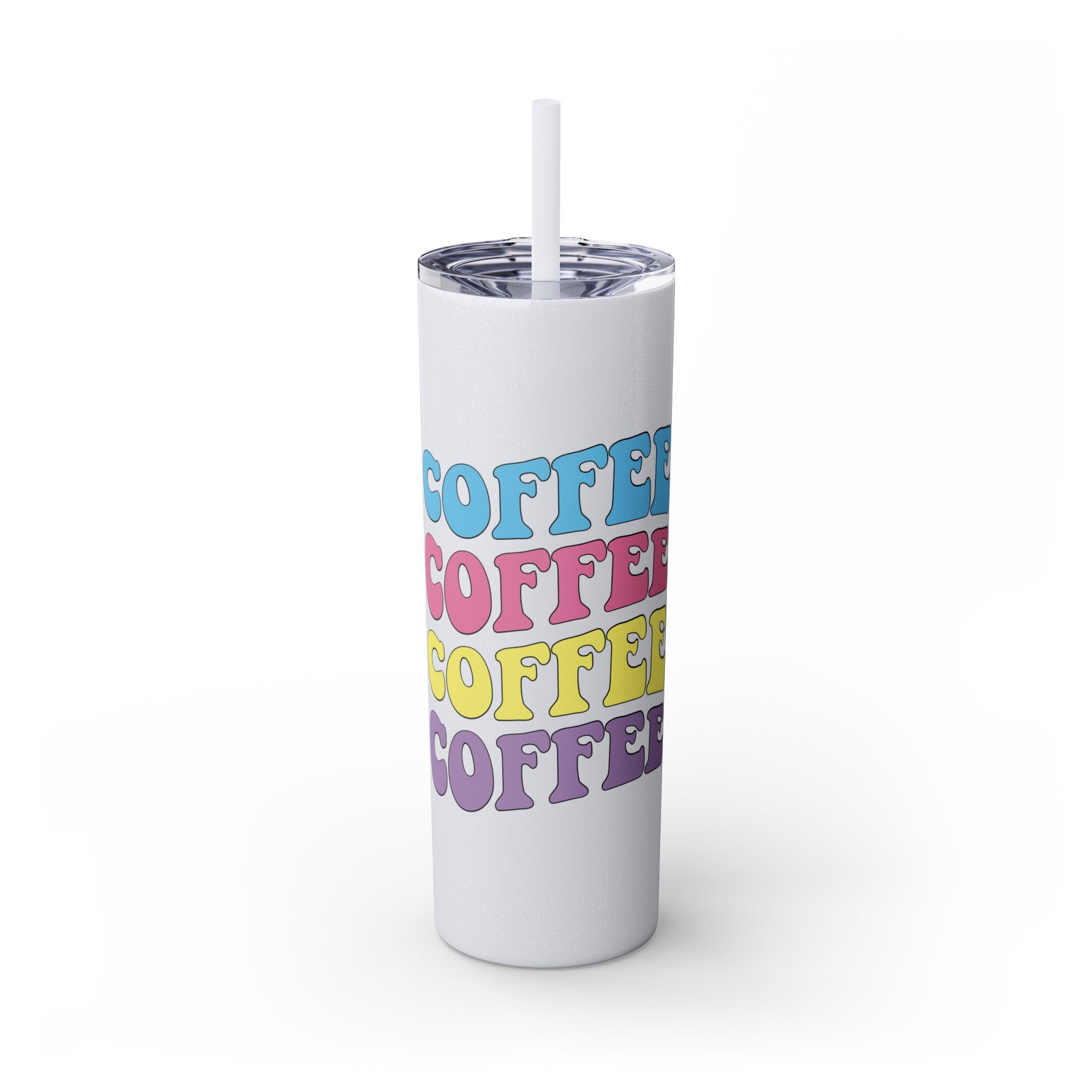 Coffee, Coffee, Coffee - Z Beans Skinny Tumbler, 20oz