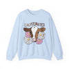 Calffeinated Z Beans Crewneck Sweatshirt