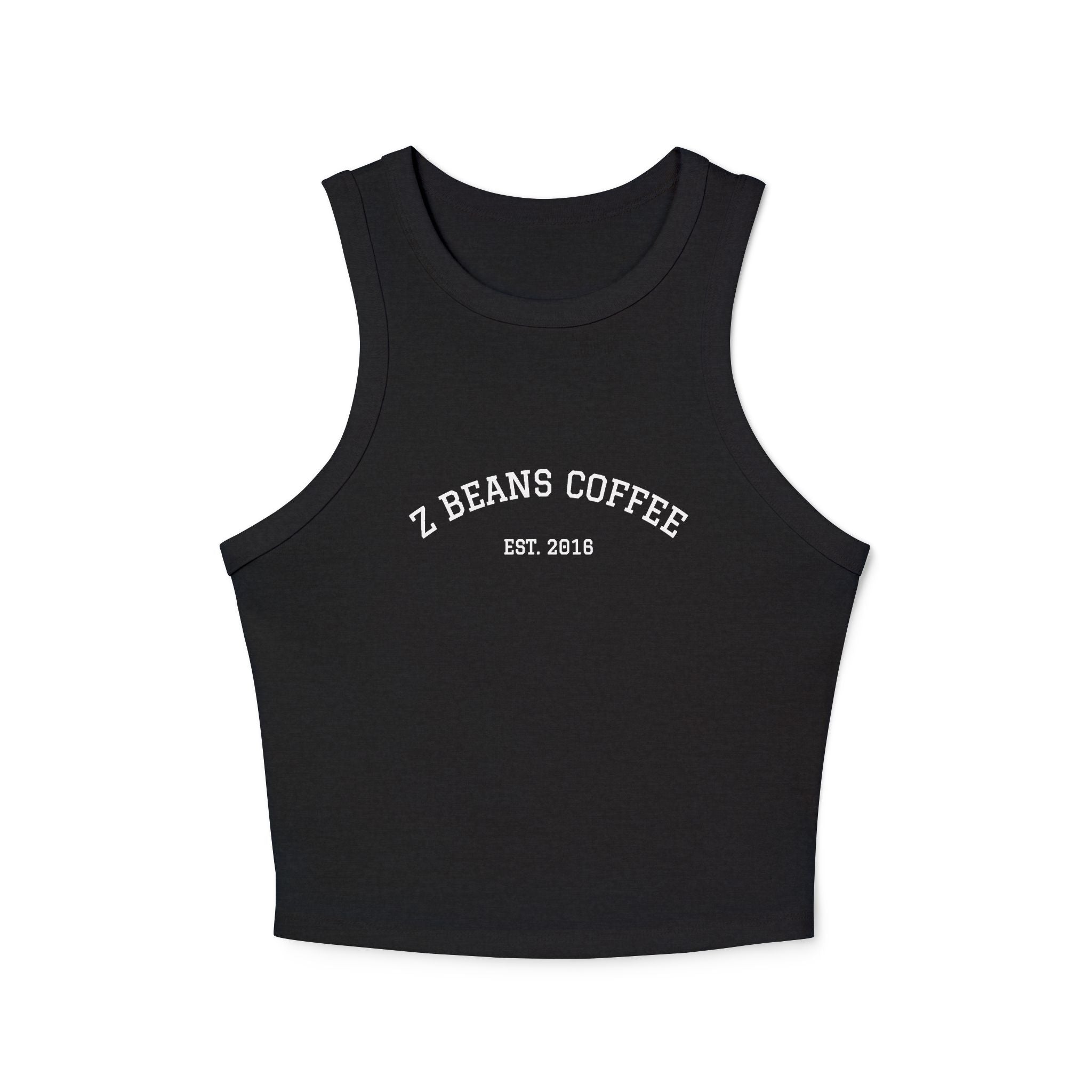 Beansページ　qm Z Beans Micro Rib Racer Tank Top – Z Beans Coffee