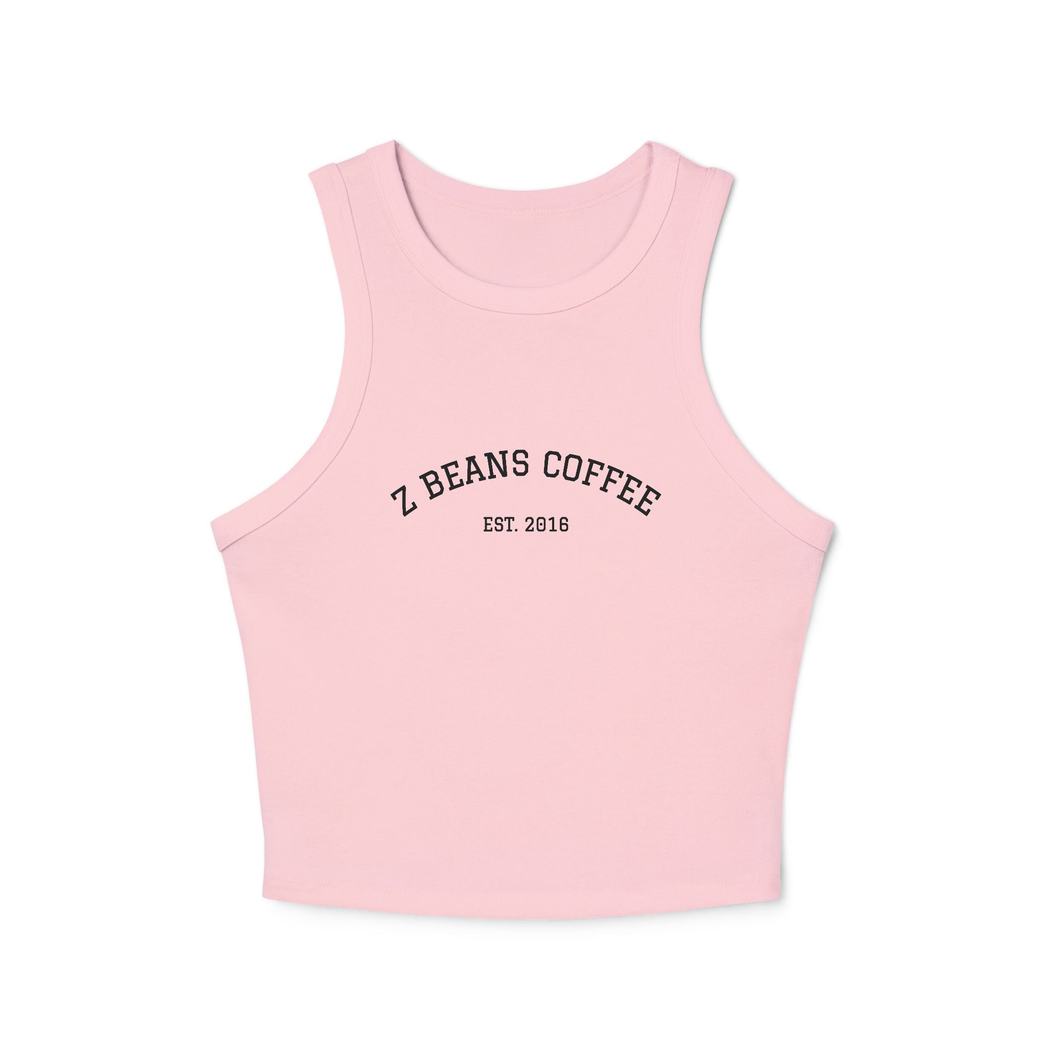 Z Beans Micro Rib Racer Tank Top – Z Beans Coffee