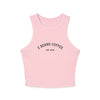 Z Beans Micro Rib Racer Tank Top
