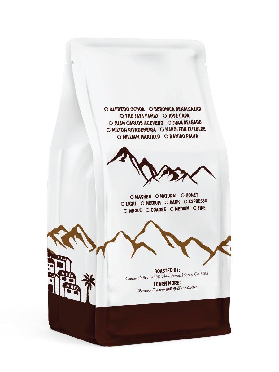 5lb. Coffee Bags - 2 Bags - Silver