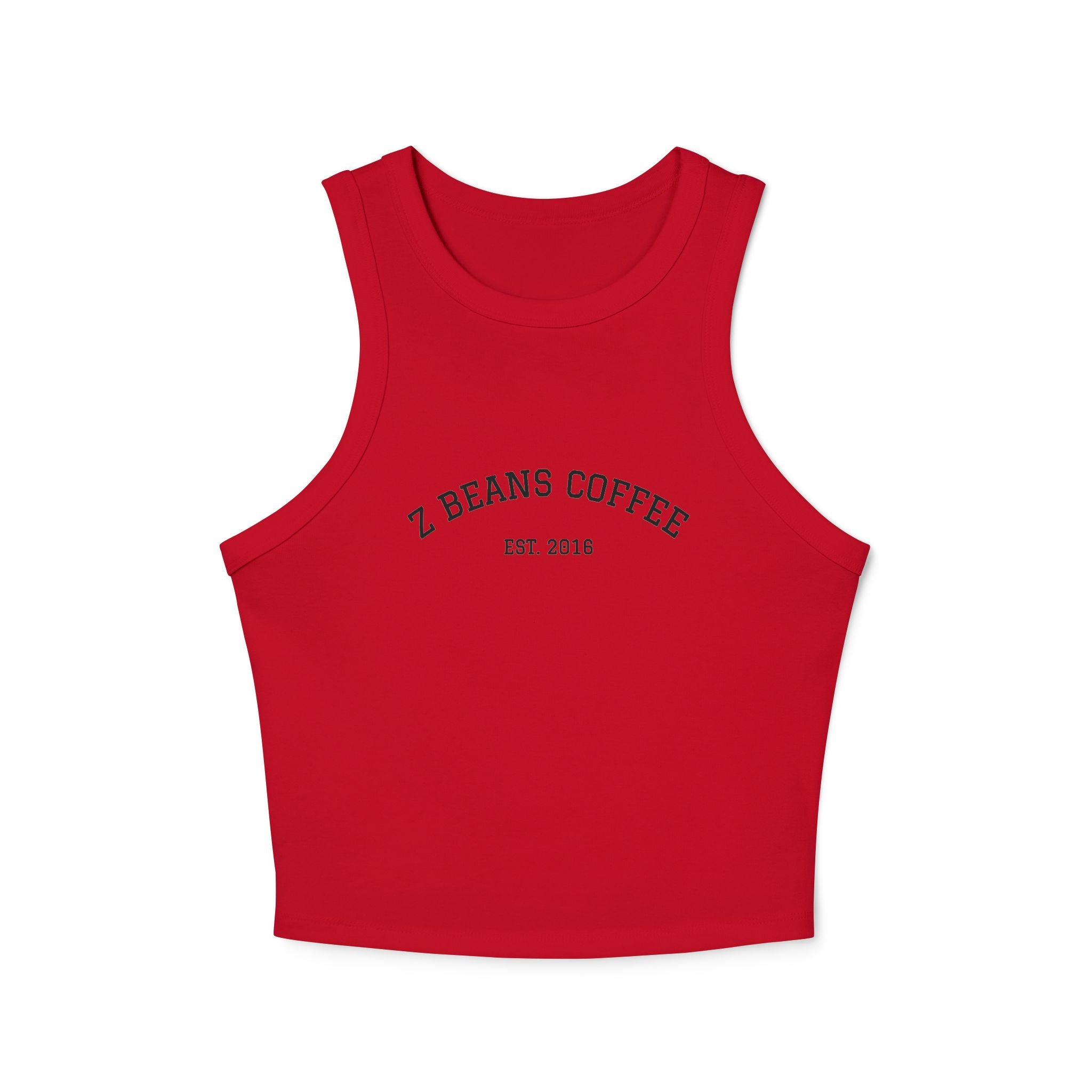 Beansページ　qm Z Beans Micro Rib Racer Tank Top – Z Beans Coffee