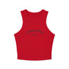 Z Beans Micro Rib Racer Tank Top