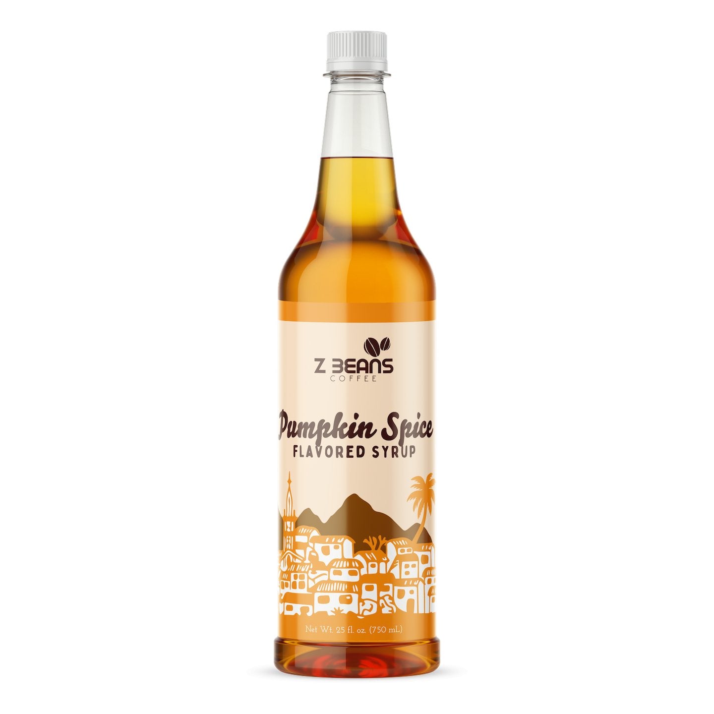 Flavored Syrup - 750ml Bottle (Bronze)