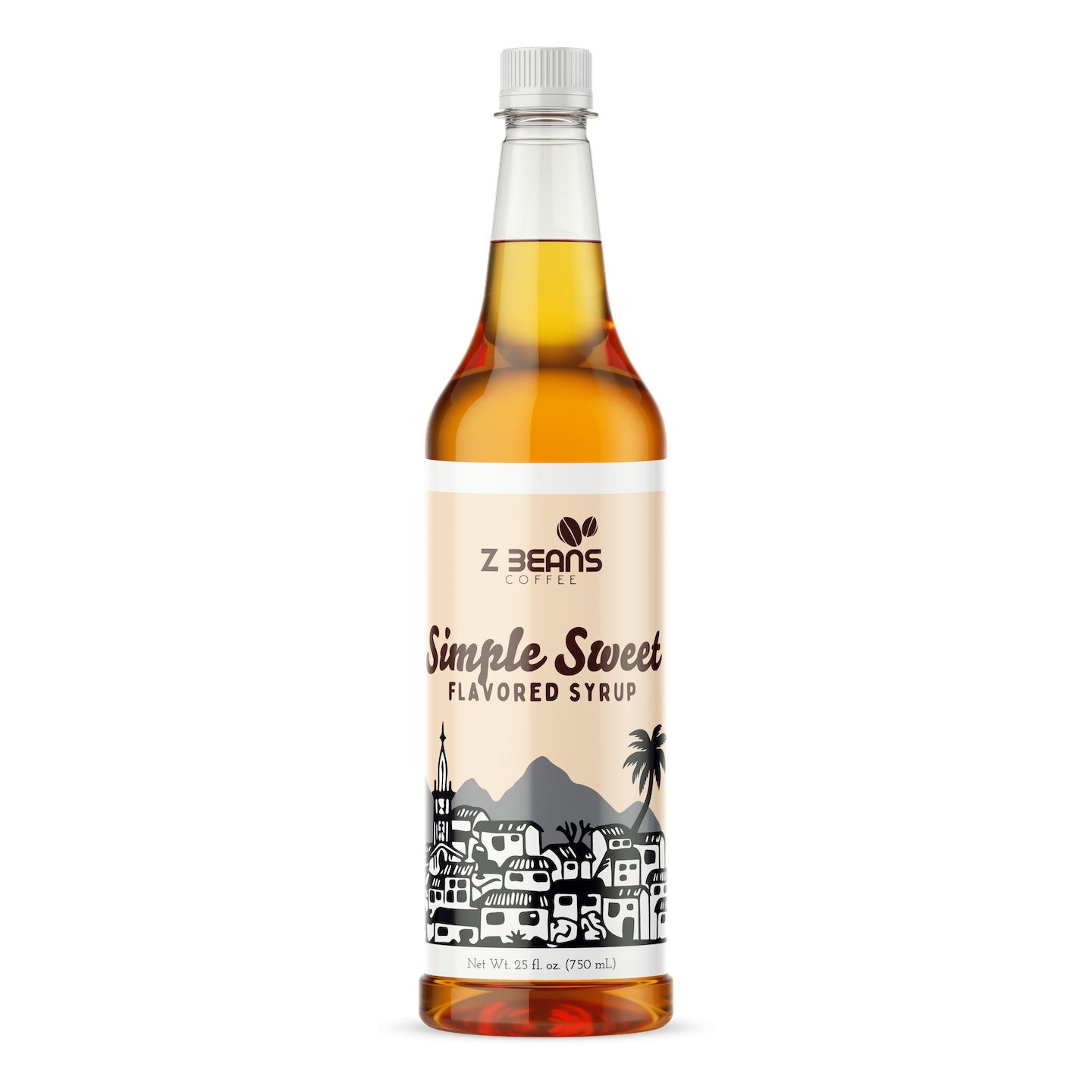 Flavored Syrup - 750ml Bottle (Bronze)