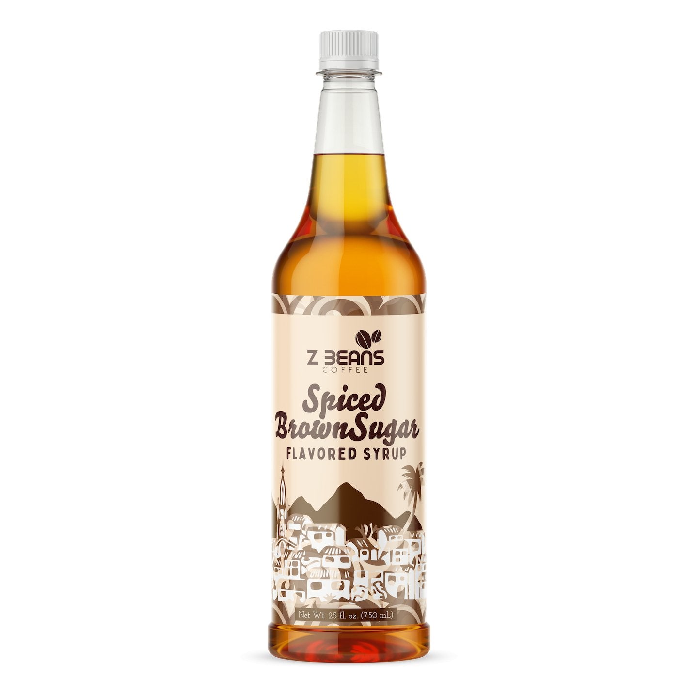 Flavored Syrup - 750ml Bottle (Bronze)
