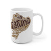 Zaruma White Ceramic Mug