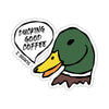 Ducking Good Coffee - Mallard Sticker