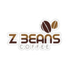 Z Beans Logo Sticker