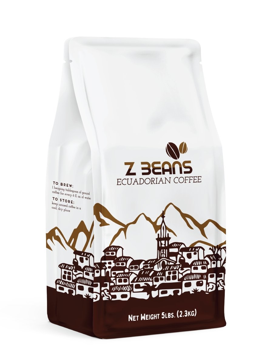 5lb. Coffee Bags - 2 Bags (Silver)