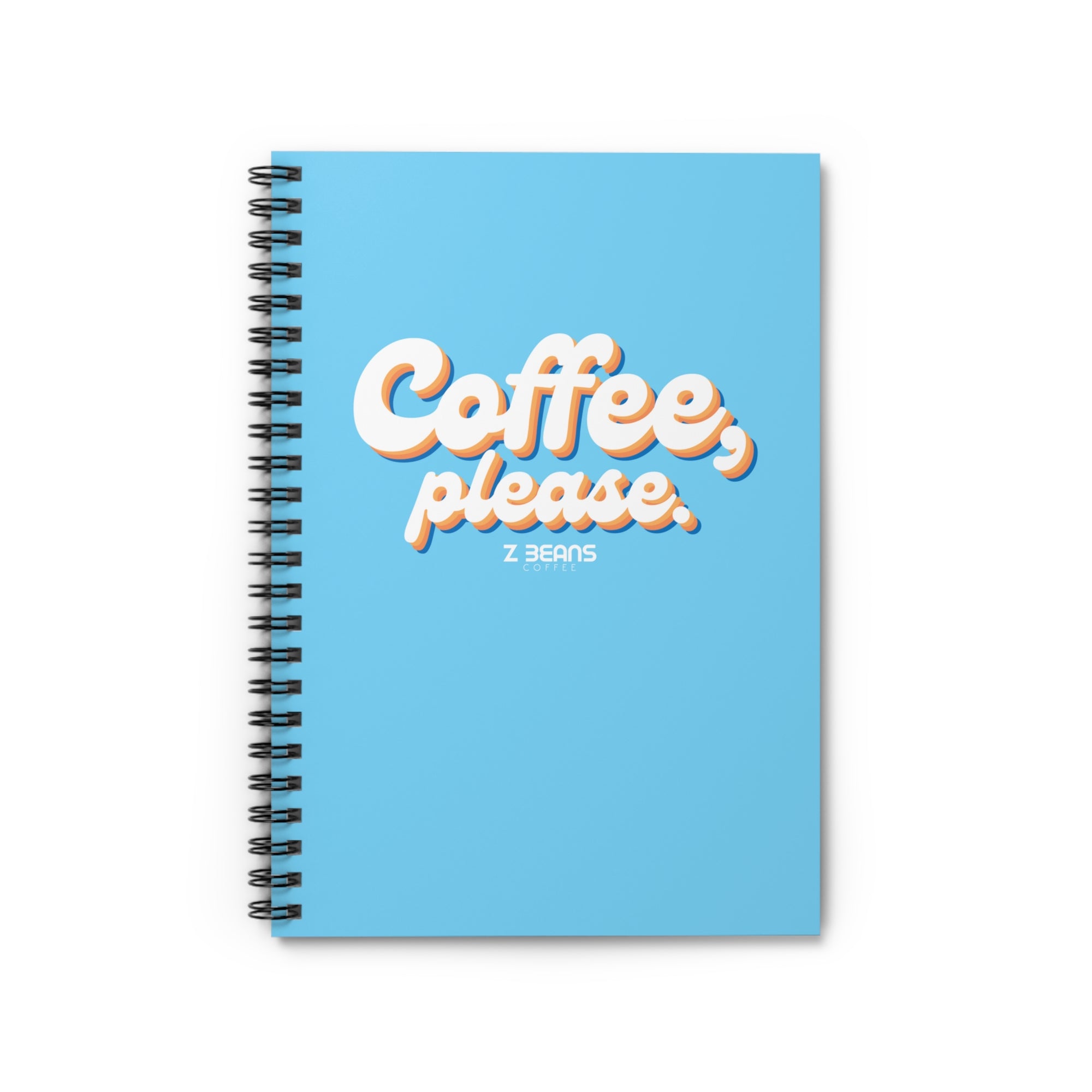 Coffee, Please Spiral Notebook