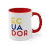 Ecuador Colors Coffee Mug, 11oz