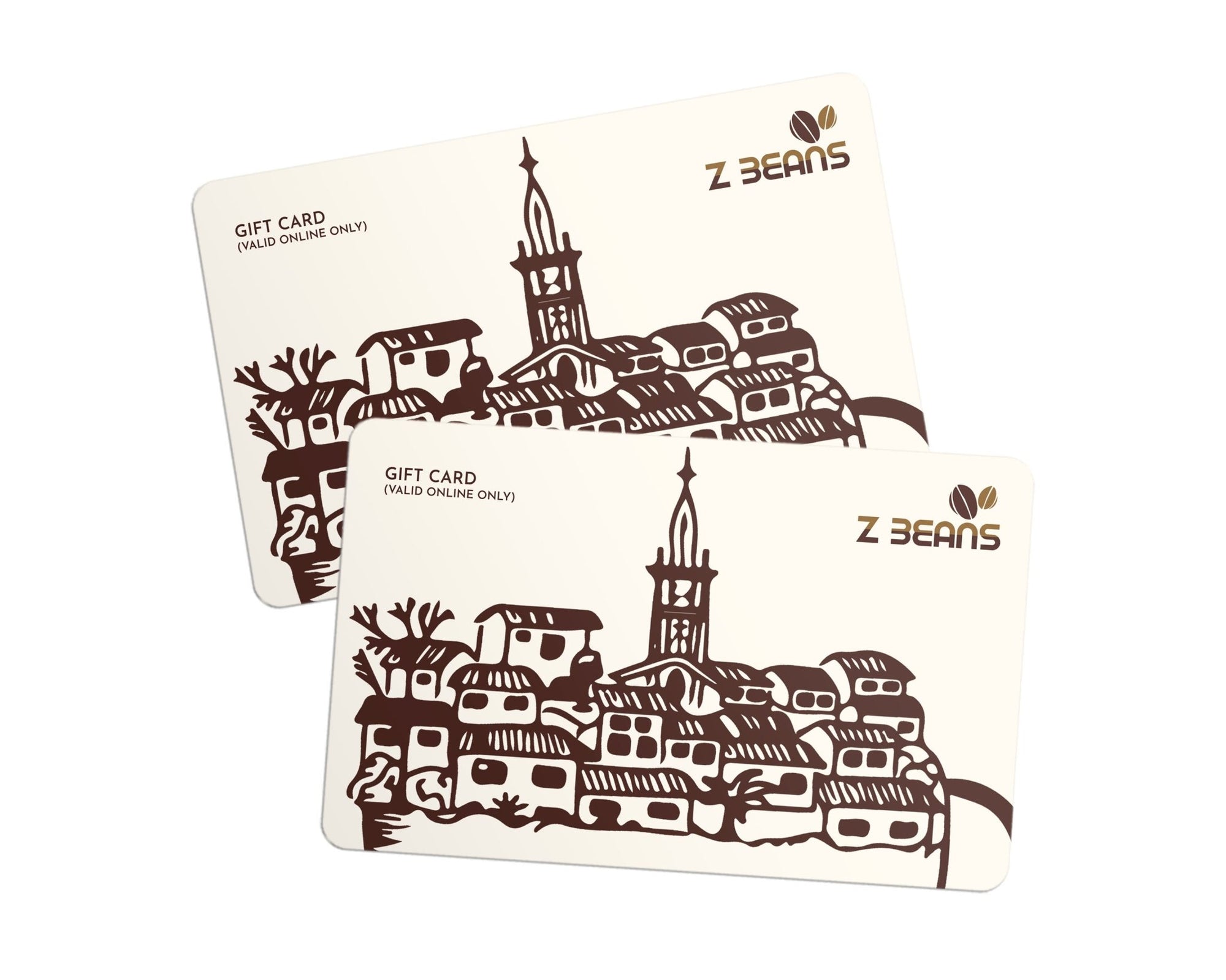 Z Beans Website Gift Card