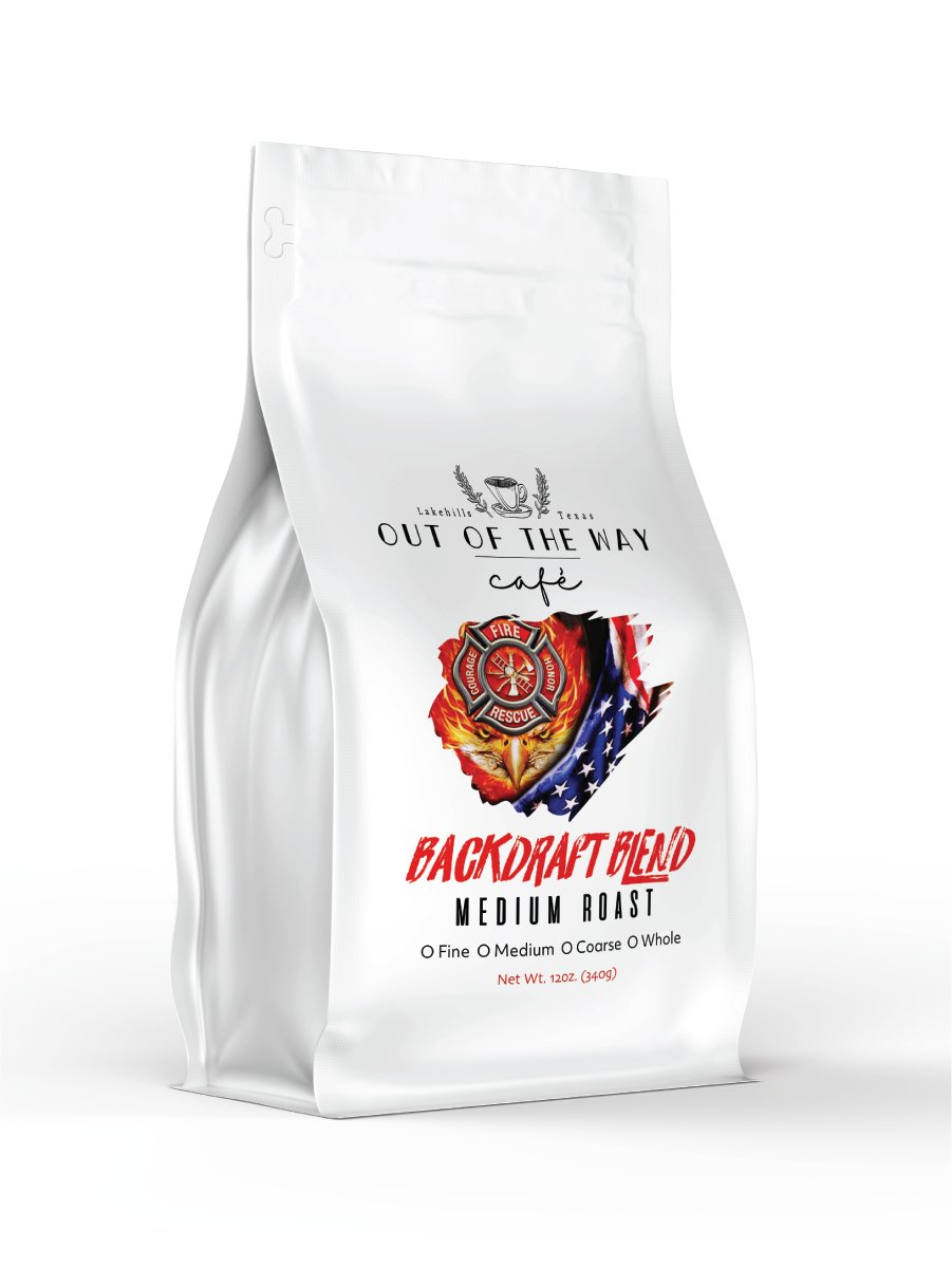 12oz. Bag - OOTW Backdraft Blend - Medium Roast Coffee